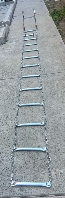 Portable Foldable Aluminum Fire Escape Ladder