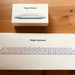 Apple Magic Mouse And Keyboard Set