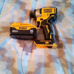 DeWalt Atomic Drill And Battery 