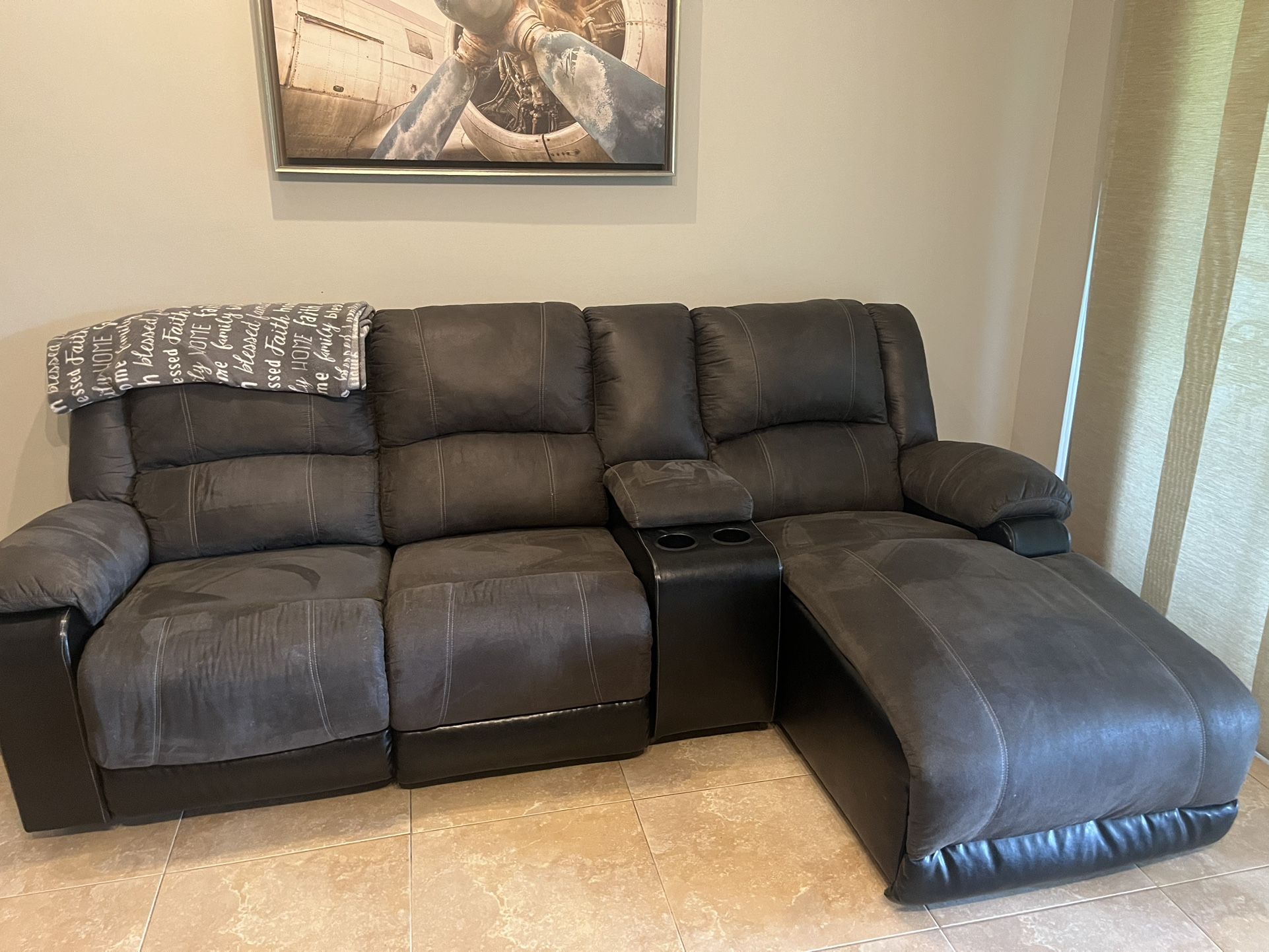 Reclining Sofa -Free To Good Home