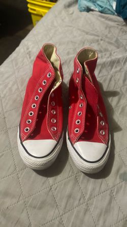 Red Converse Chuck Taylor All Star high-top