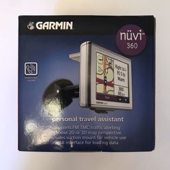 Garmin GPS Nuvi 360 3D maps Works Worldwide 