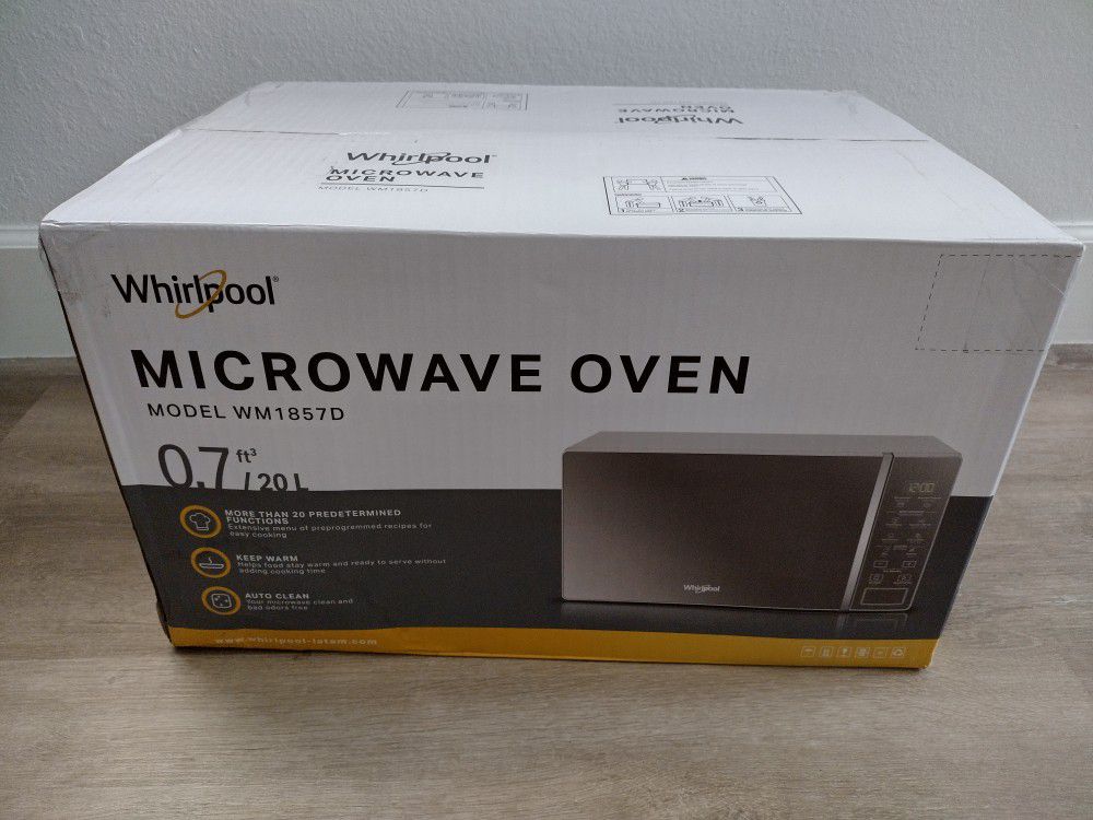 Microwave Whirlpool - NEW