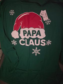 Mama & Papa Claus Shirts