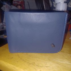 Bellroy Leather Wallet-Dark Blue