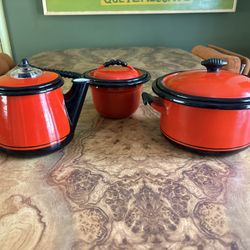 Antique Art Deco Kook King Ware Set 