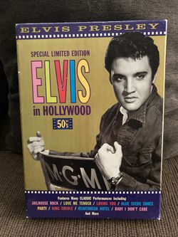 Elvis In Hollywood The 50’s VHS And CD Set RARE