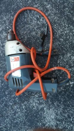Black and Decker drill