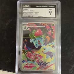 Cgc 9 Mega Evolutions IVYSAUR IR