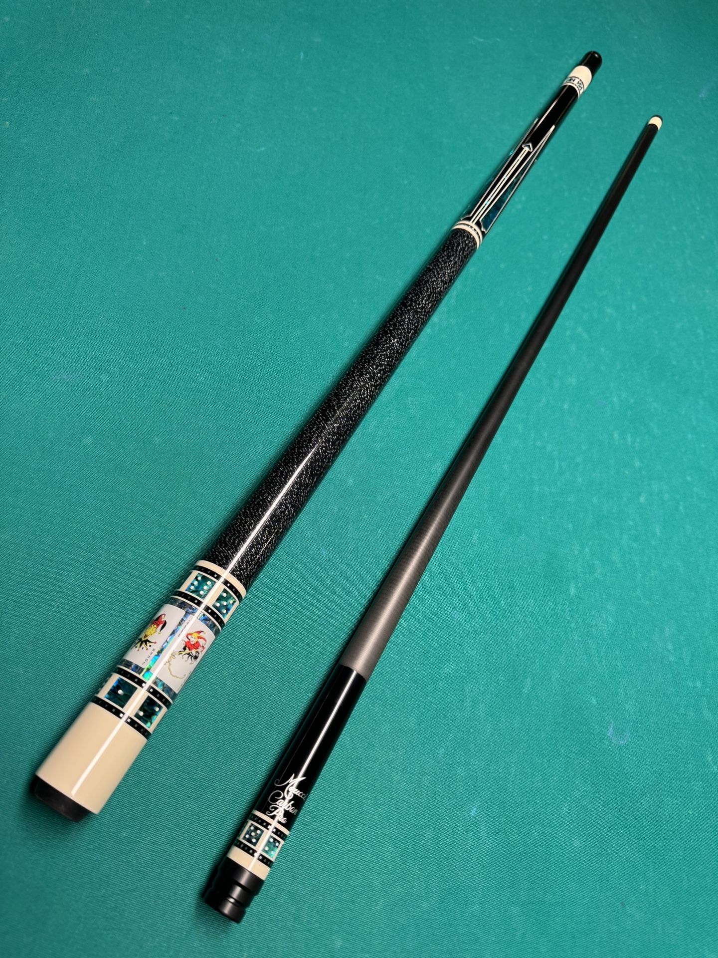 Meucci BMC3 Bob Meucci Customs Casino 3 THE JOKER Pool Cue!