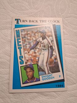 1989 Dwight Gooden, Turn Back the Clock, Topps Card # 661