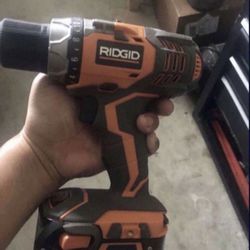 RIDGID 18-Volt Lithium-Ion Cordless 2-Speed 1/2 in. Compact Drill Asking 65 works perfect