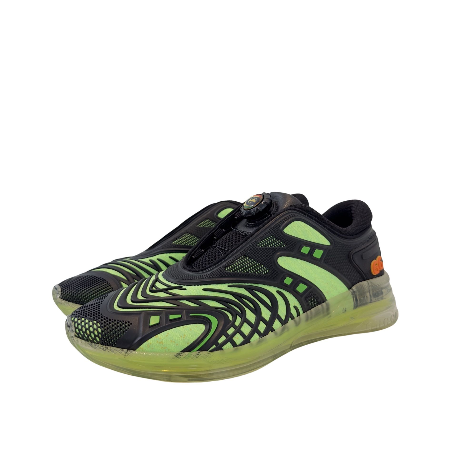 Gucci Ultrapace R Black Green Sneakers
