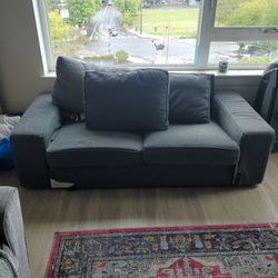 Ikea Gray Couch 