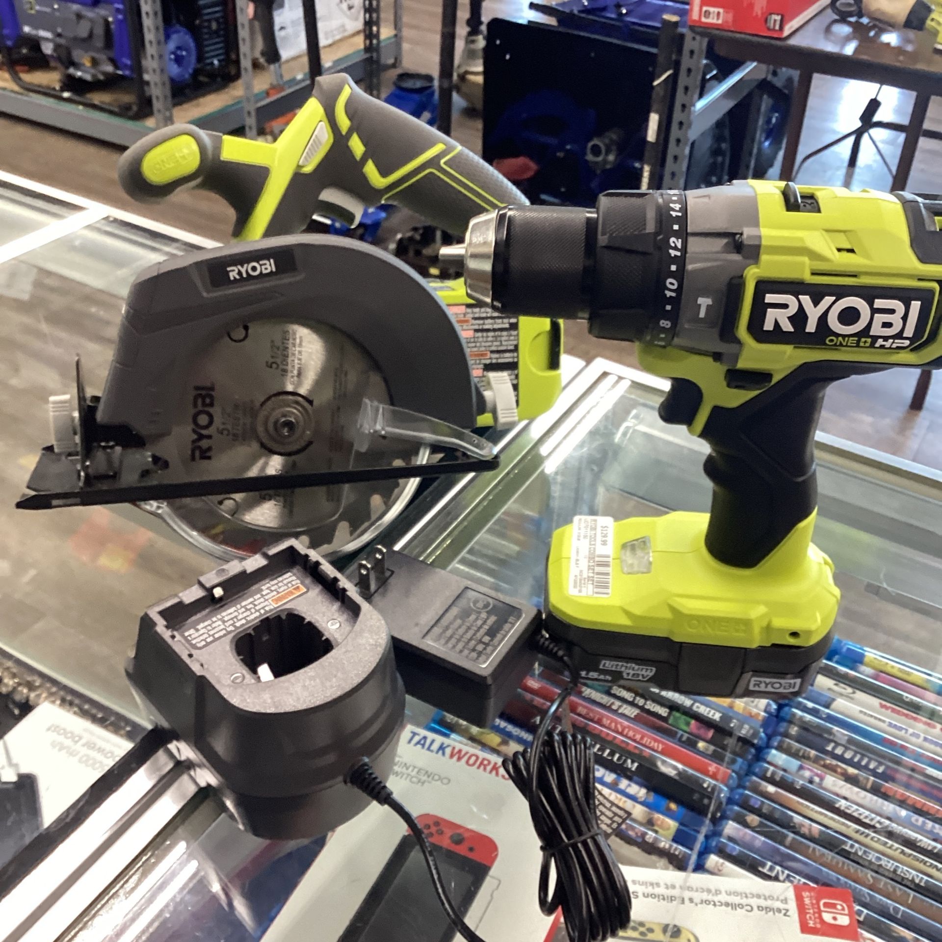 Ryobi Drill And Circular Saw Combo Kit Ryobi Drill Set Circular