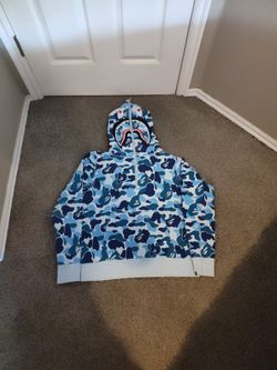 Light Blue Bape Hoodie