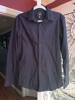 H&M long sleeve button up