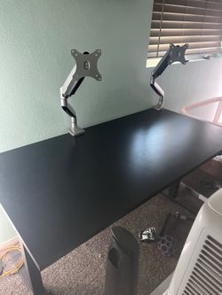 Black desk 60” x30”