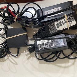 Computer Charger Dell , Toshiba All 4 For $5.00 Ea