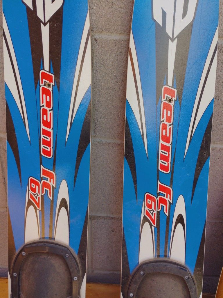 Water Skis And Vest Medium Size