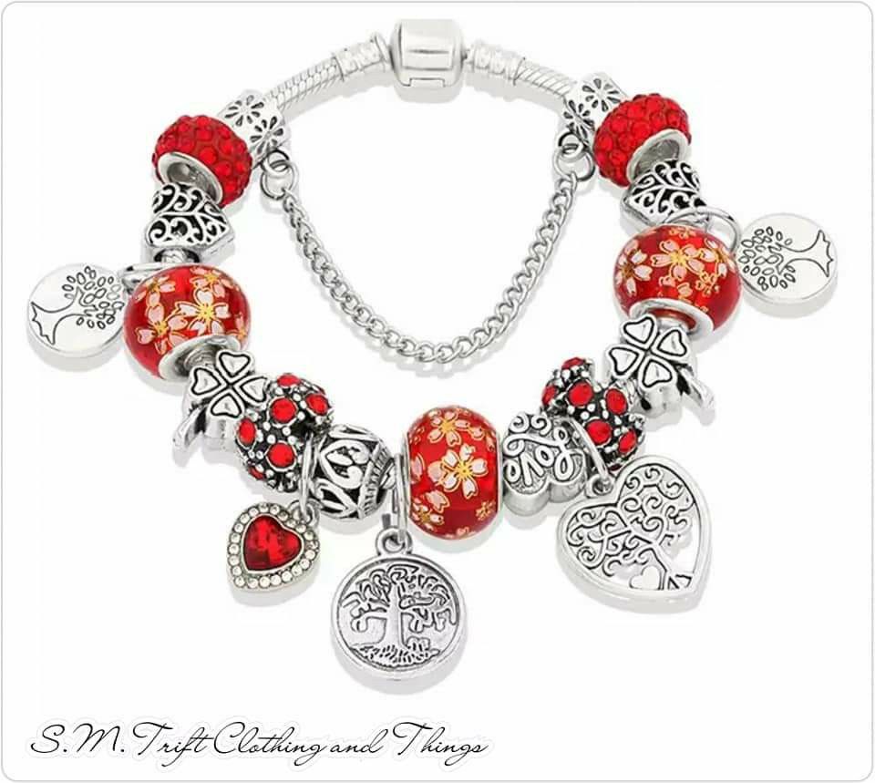 Wishing Tree Charm Pulsera