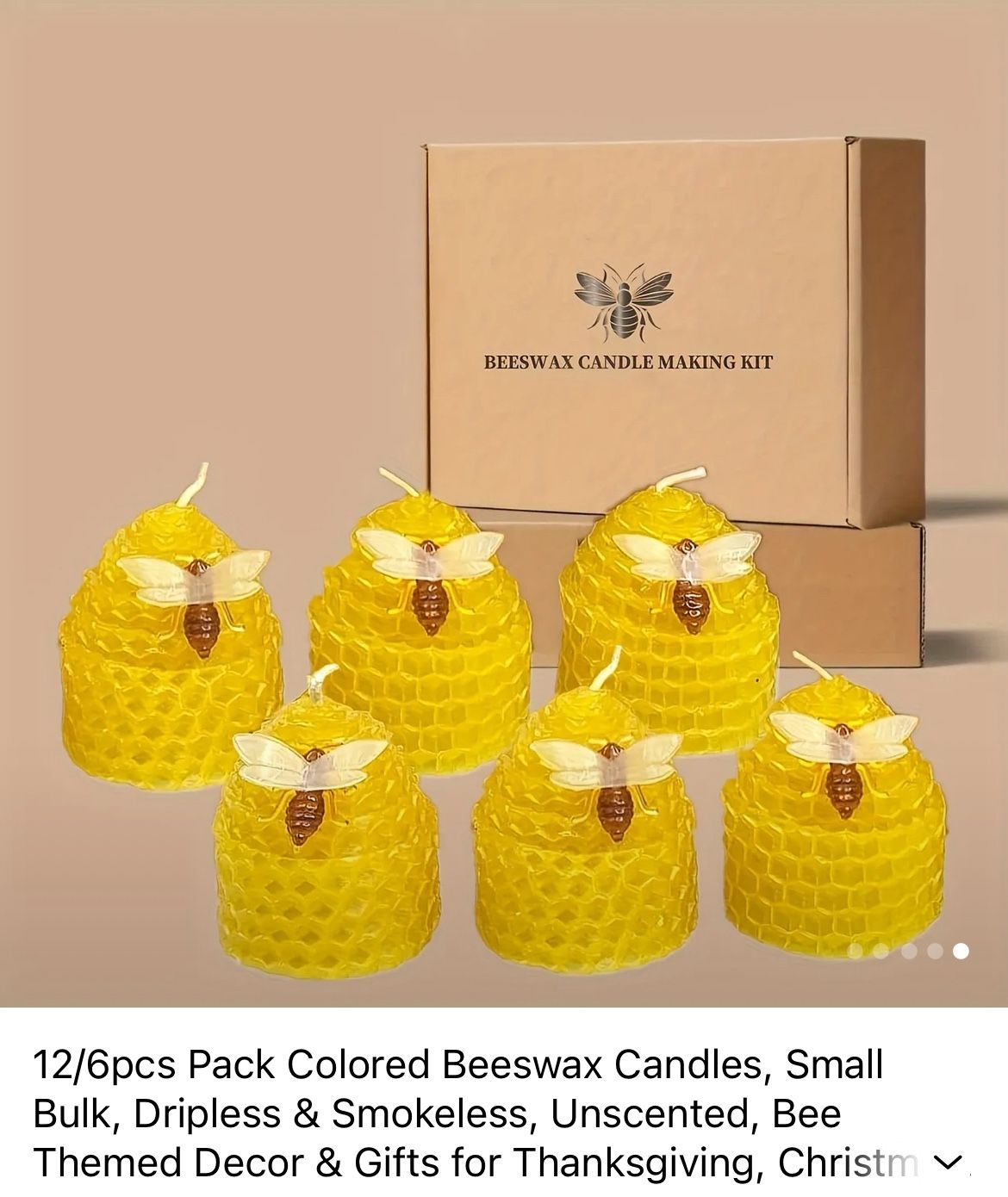 honey comb candles