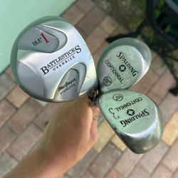 Golf Clubs Vintage