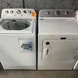 MAYTAG WASHER & GAS DRYER 