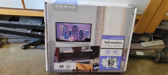 Sanus Full Motion Tv Wall Mount Up To 55 inches