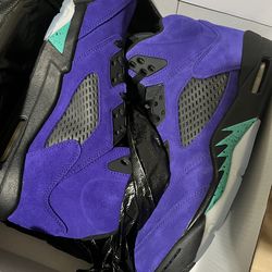 Air Jordan 5 Retro Alternate Grape Ice New Emerald