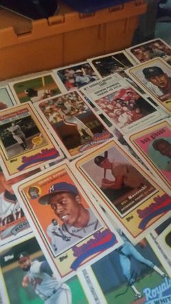 Topps baseball cards