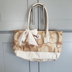 Coach Hamptons Signature Tote Bag 11820