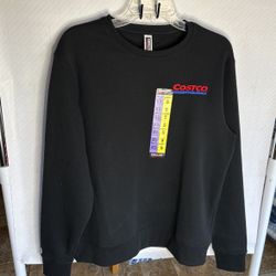 Black Sweatshirt  ( Embroidered Costco )