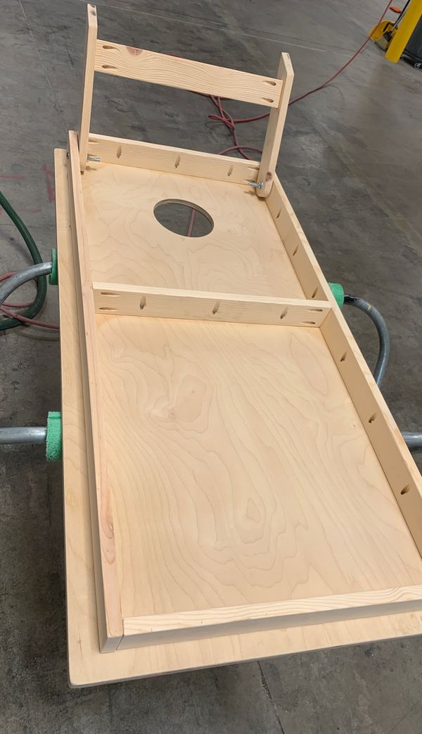 offerup cornhole boards acl tournament regulation aco app