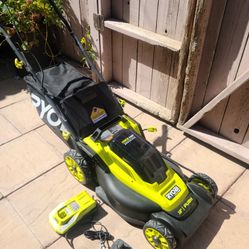 Ryobi 18v 16-in Push Lawn Mower 