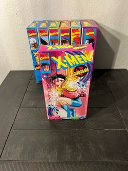 Marvel Comics X-Men Jubilee VHS Action Figure Set