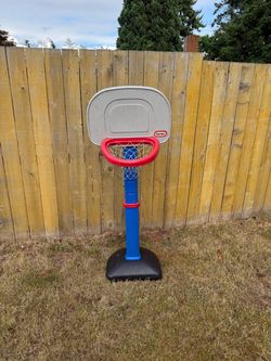 Little Ticks basketball hoop