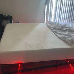 New Full Size Mattress (optiona LED bed frame)