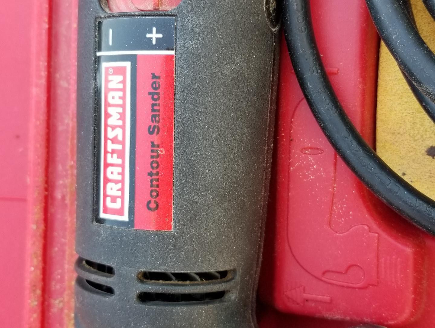 Craftsman contour sander