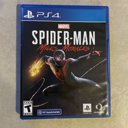 PlayStation 4 Spider-Man Miles Morales 
