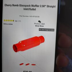 Cherry  bomb glass pack