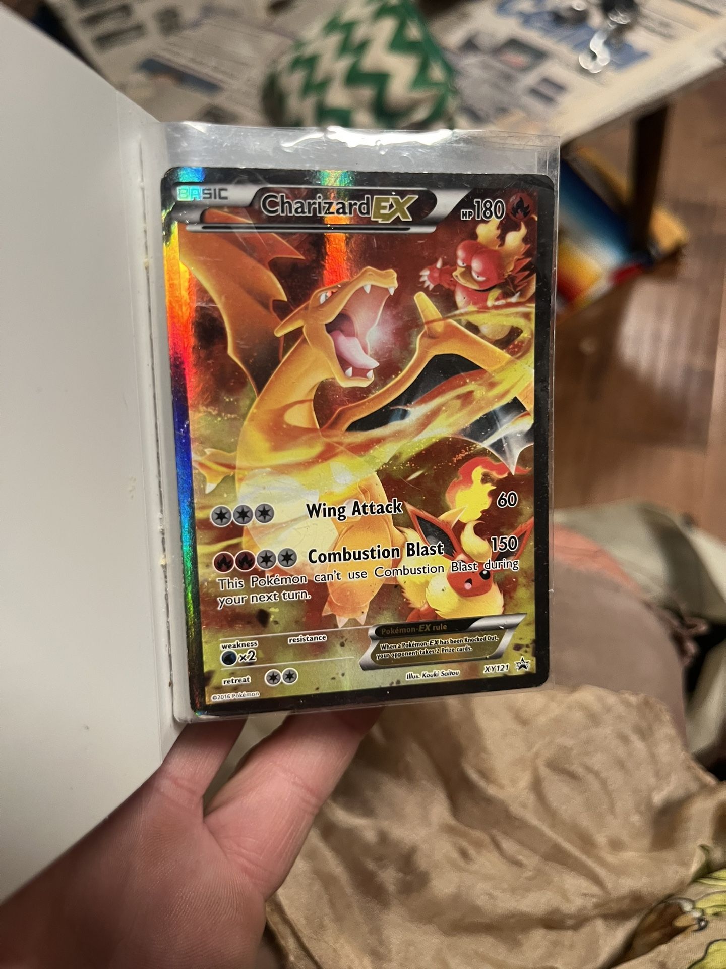 Pokemon Charizard Card