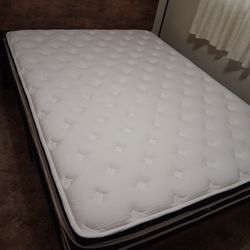 queen mattress and frame