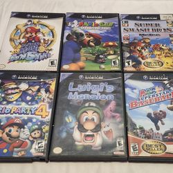 Nintendo Gamecube- 6 Games
