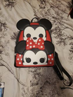 Loungefly Funko Pop! Mickey & Minnie Mouse Cosplay Mini Backpack 2021 NWT