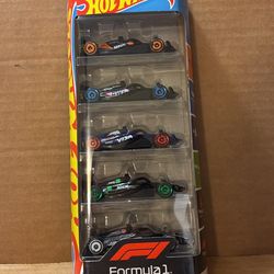 Hot Wheels Formula 1 5 Pack (Milwaukie,OR)