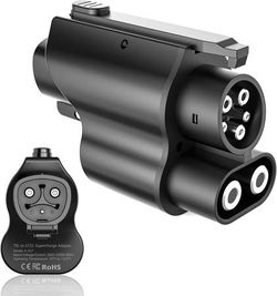 NEW NACS to CCS1 Charging Adapter, Max 250KW EV Supercharger Adapter Electric Vehicle for Tesla V1/V2/V3/V4 DC Fast Charging Stations Fit for Ford / G