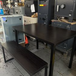 Table With 2 Benches 