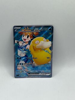 Non TCG Pokemon Misty’s Psyduck Ex Fan Art Card