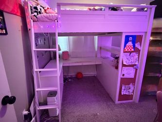 Pottery Barn Sleep & Study® Full Dresser Loft Bed